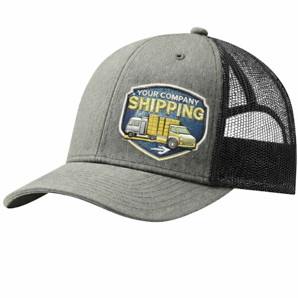 Classic Embroidered Snapback Trucker Hat  Thumbnail