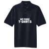 Tall Heavyweight Cotton Pique Polo Thumbnail