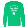 Heavy Cotton 100% Cotton Long Sleeve T Shirt Thumbnail