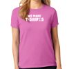 Ladies Heavy Cotton 100% Cotton T Shirt Thumbnail