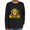 Youth Heavy Cotton 100% Cotton Long Sleeve T Shirt Thumbnail