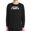 Youth Heavy Cotton 100% Cotton Long Sleeve T Shirt Thumbnail