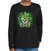Youth Heavy Cotton 100% Cotton Long Sleeve T Shirt Thumbnail
