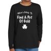 Youth Heavy Cotton 100% Cotton Long Sleeve T Shirt Thumbnail