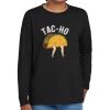 Youth Heavy Cotton 100% Cotton Long Sleeve T Shirt Thumbnail
